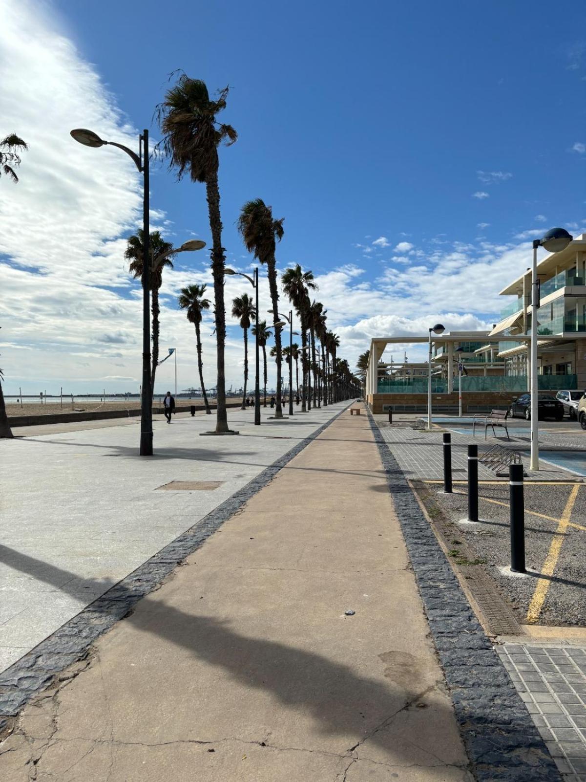 Apartamento Primera Linea De Playa Patacona Valencia Exterior photo
